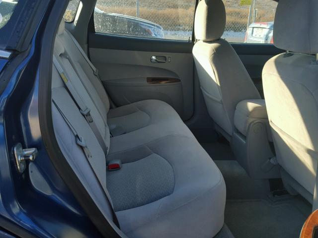 2G4WC562551307971 - 2005 BUICK LACROSSE C BLUE photo 6