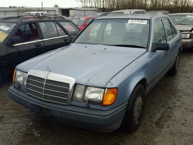 WDBEA30D1GA279467 - 1986 MERCEDES-BENZ 300 E BLUE photo 2