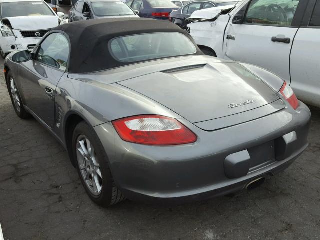 WP0CA298X8U711448 - 2008 PORSCHE BOXSTER GRAY photo 3