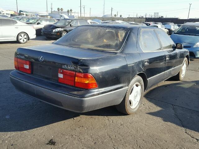 JT8BH28F2Y0177326 - 2000 LEXUS LS 400 BLACK photo 4