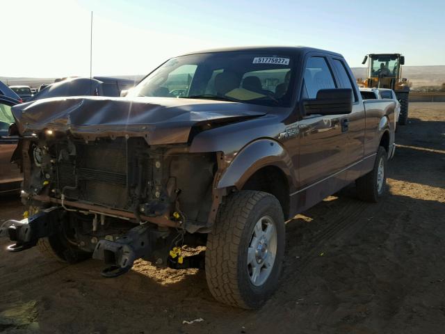 1FTFX1EF5BKE23379 - 2011 FORD F150 SUPER BROWN photo 2