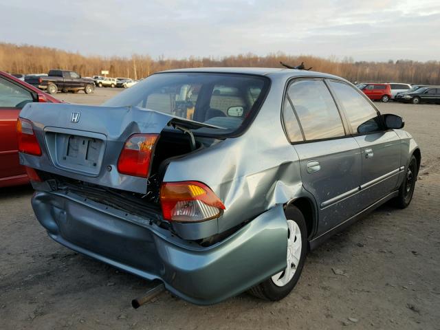 2HGEJ6611YH544036 - 2000 HONDA CIVIC BASE BLUE photo 4