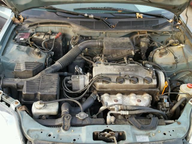 2HGEJ6611YH544036 - 2000 HONDA CIVIC BASE BLUE photo 7