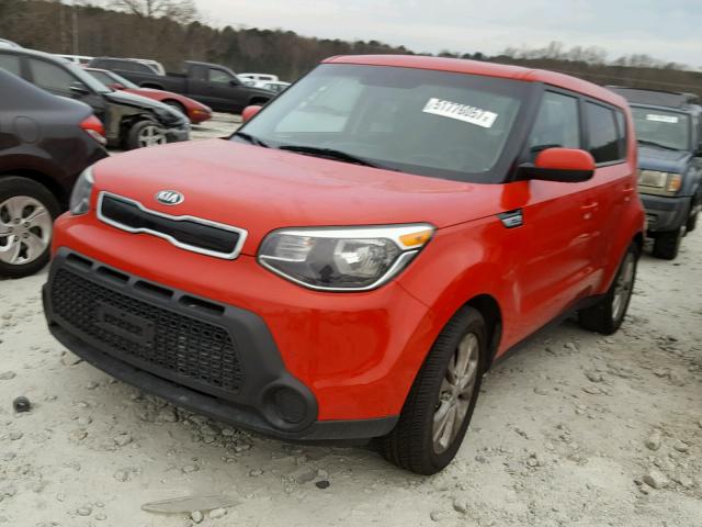 KNDJP3A53F7757003 - 2015 KIA SOUL + RED photo 2