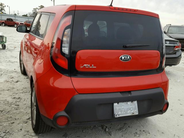 KNDJP3A53F7757003 - 2015 KIA SOUL + RED photo 3