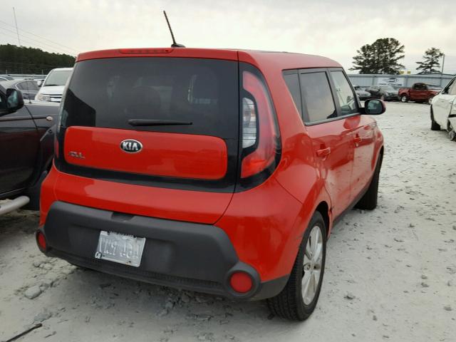 KNDJP3A53F7757003 - 2015 KIA SOUL + RED photo 4