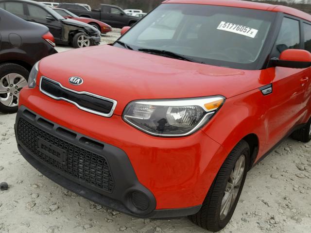 KNDJP3A53F7757003 - 2015 KIA SOUL + RED photo 9