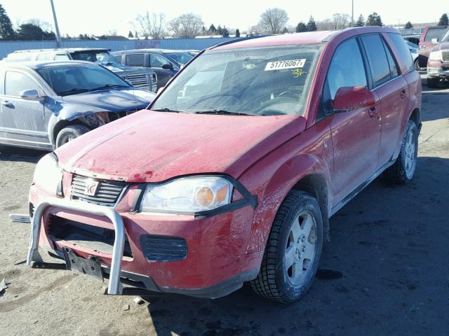 5GZCZ63446S840654 - 2006 SATURN VUE RED photo 2