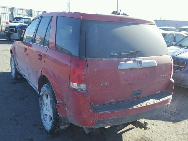 5GZCZ63446S840654 - 2006 SATURN VUE RED photo 3