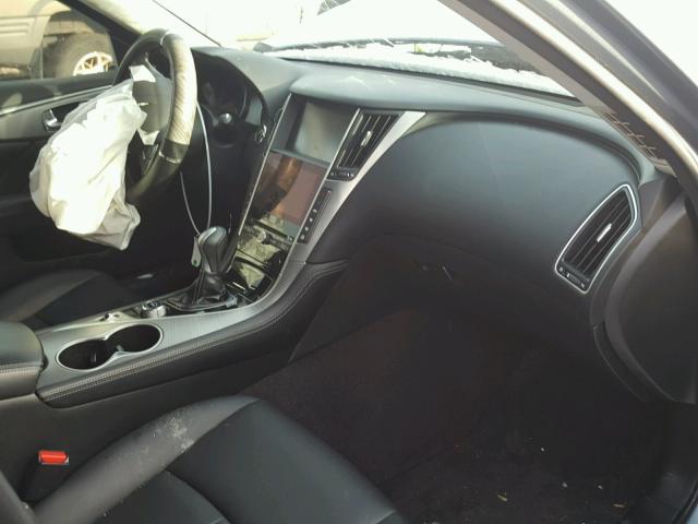 JN1BV7AR4EM689902 - 2014 INFINITI Q50 BASE Azul foto 5