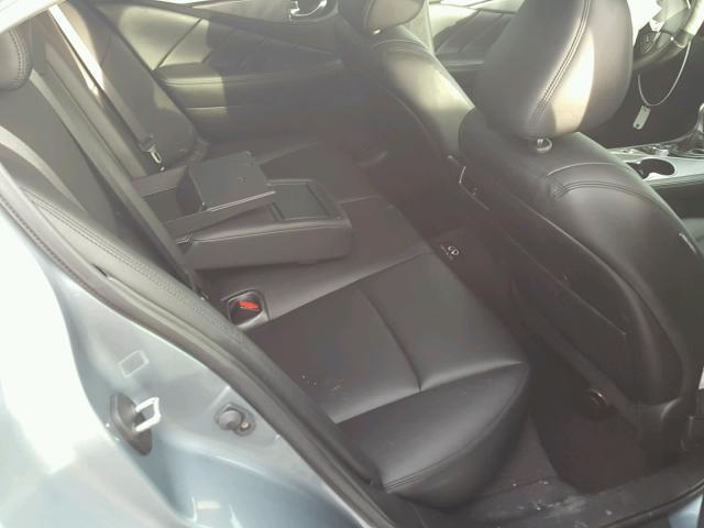 JN1BV7AR4EM689902 - 2014 INFINITI Q50 BASE Azul foto 6