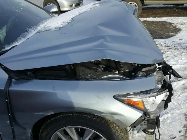 JN1BV7AR4EM689902 - 2014 INFINITI Q50 BASE Azul foto 9