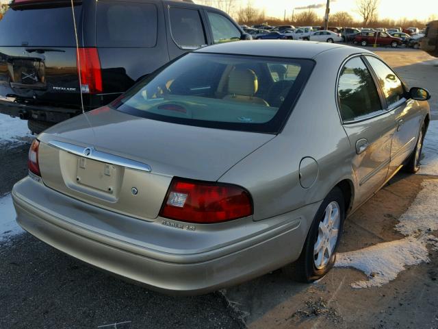 1MEFM55S2YG637723 - 2000 MERCURY SABLE LS P TAN photo 4