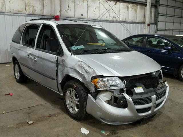 1D4GP45R44B578267 - 2004 DODGE CARAVAN SX SILVER photo 1