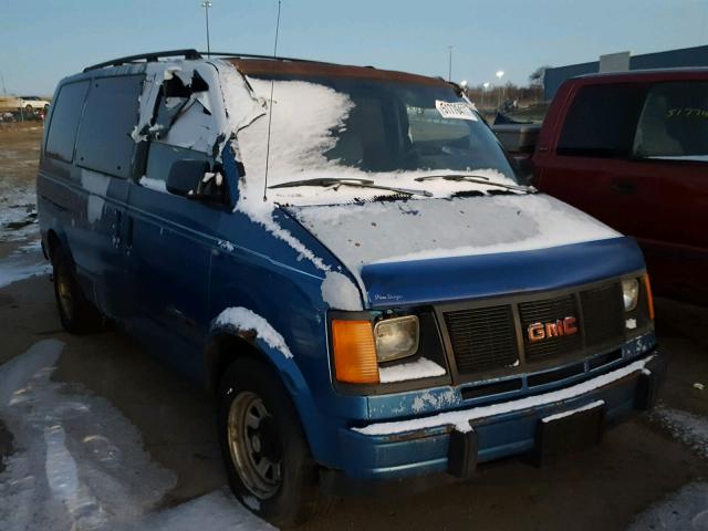 1GKDM19Z9PB500822 - 1993 GMC SAFARI XT BLUE photo 1