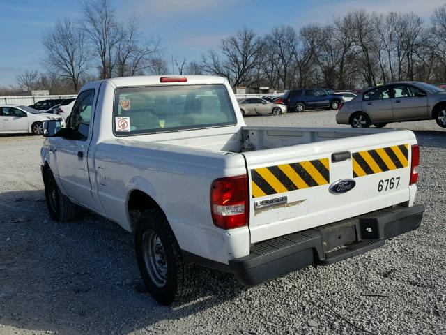 1FTYR10D36PA11270 - 2006 FORD RANGER WHITE photo 3