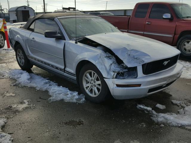 1ZVFT84N965234815 - 2006 FORD MUSTANG SILVER photo 1