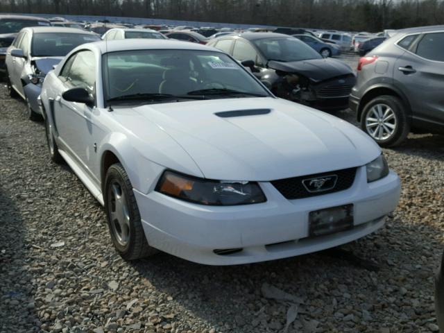 1FAFP40422F101191 - 2002 FORD MUSTANG WHITE photo 1