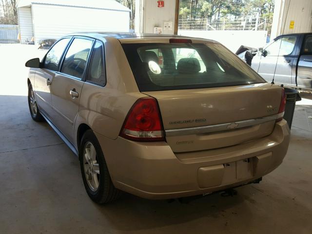 1G1ZT64855F103882 - 2005 CHEVROLET MALIBU MAX ბეჟი ფოტო 3