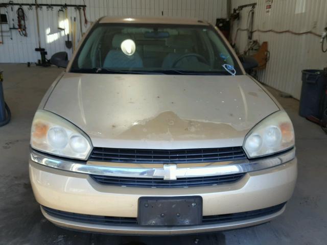 1G1ZT64855F103882 - 2005 CHEVROLET MALIBU MAX BEIGE photo 9