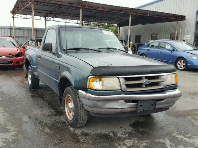 1FTCR10A0TPA13358 - 1996 FORD RANGER GREEN photo 1