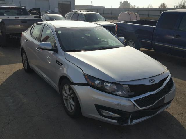 5XXGM4A72DG144644 - 2013 KIA OPTIMA LX SILVER photo 1