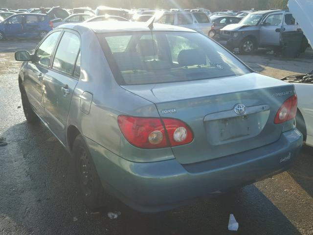 2T1BR32E25C358237 - 2005 TOYOTA COROLLA CE GREEN photo 3