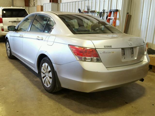 1HGCP26379A167714 - 2009 HONDA ACCORD LX SILVER photo 3