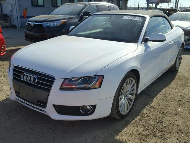 WAUJFAFH6CN007920 - 2012 AUDI A5 PREMIUM WHITE photo 2