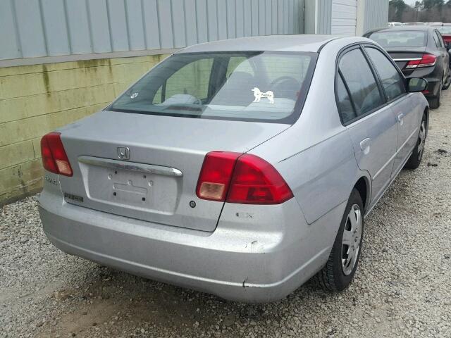 2HGES26791H597051 - 2001 HONDA CIVIC EX 银色 照片 4