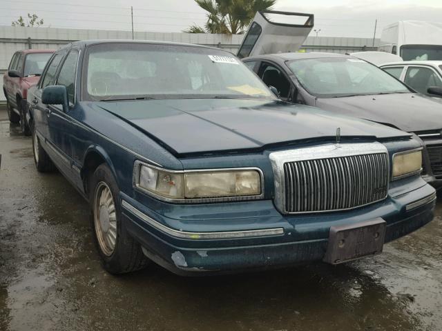 1LNLM82W9VY654808 - 1997 LINCOLN TOWN CAR S BLUE photo 1