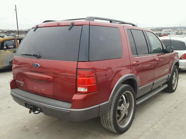 1FMZU73K34ZA37591 - 2004 FORD EXPLORER X BURGUNDY photo 4