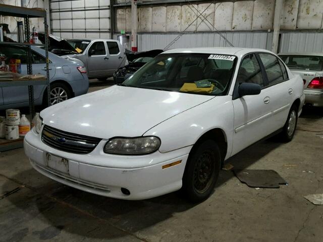 1G1ND52J83M505805 - 2003 CHEVROLET MALIBU WHITE photo 2