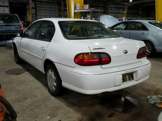 1G1ND52J83M505805 - 2003 CHEVROLET MALIBU WHITE photo 3