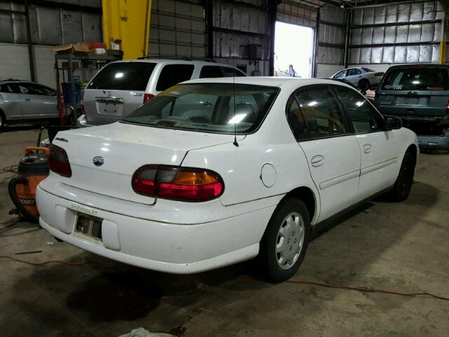 1G1ND52J83M505805 - 2003 CHEVROLET MALIBU WHITE photo 4