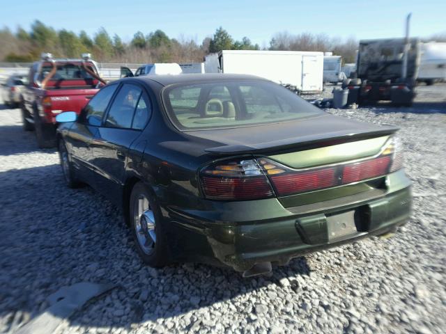 1G2HZ5412Y4245559 - 2000 PONTIAC BONNEVILLE GREEN photo 3