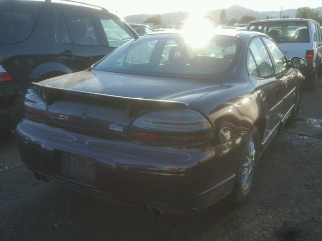 1G2WR521X2F205591 - 2002 PONTIAC GRAND PRIX PURPLE photo 4