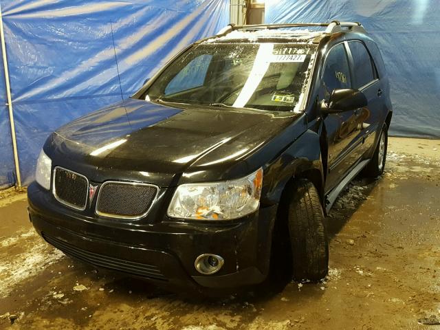 2CKDL73F366072336 - 2006 PONTIAC TORRENT BLACK photo 2