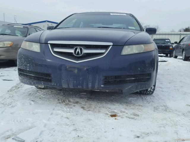 19UUA66205A031634 - 2005 ACURA TL BLUE photo 9