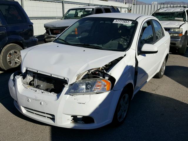 KL1TD5DE9BB146951 - 2011 CHEVROLET AVEO LS 白色 照片 2