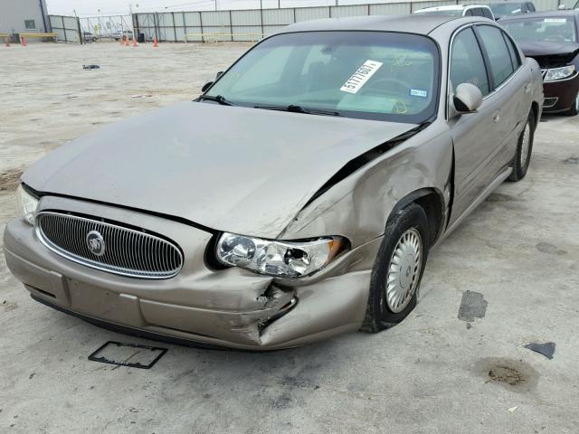 1G4HP54K71U211693 - 2001 BUICK LESABRE CU TAN photo 2