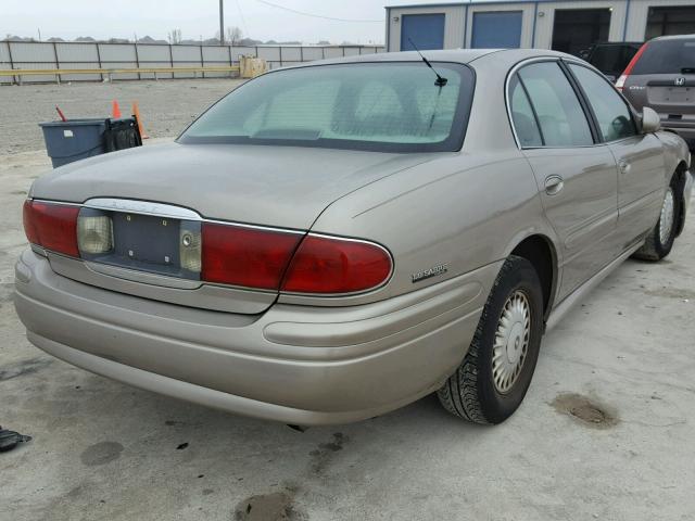 1G4HP54K71U211693 - 2001 BUICK LESABRE CU TAN photo 4