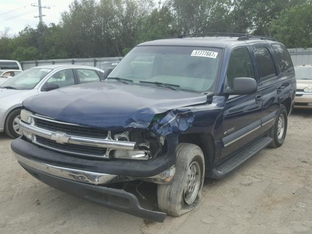 1GNEC13V93R177213 - 2003 CHEVROLET TAHOE C150 BLUE photo 2