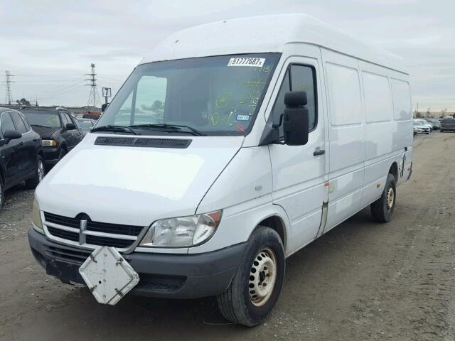 WD0PD744655827222 - 2005 DODGE SPRINTER WHITE photo 2