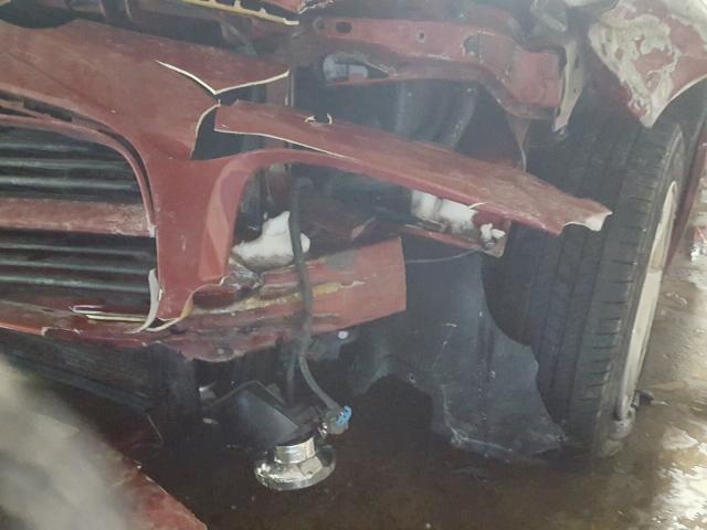 2B3KA43R98H107015 - 2008 DODGE CHARGER BURGUNDY photo 9