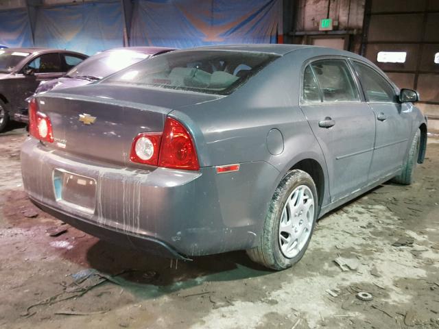 1G1ZG57B994100555 - 2009 CHEVROLET MALIBU LS ნაცრისფერი ფოტო 4