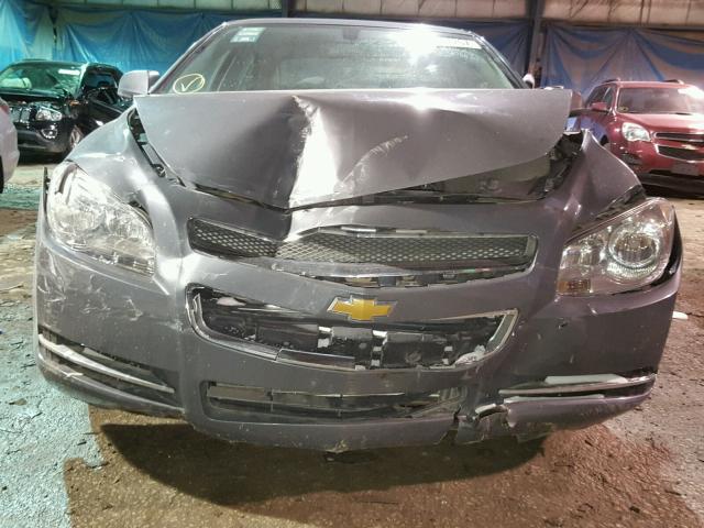 1G1ZG57B994100555 - 2009 CHEVROLET MALIBU LS GRAY photo 9