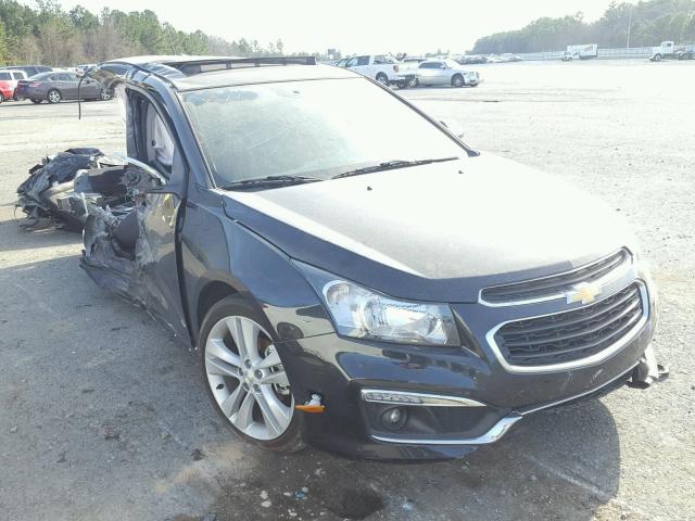 1G1PG5SB6F7233279 - 2015 CHEVROLET CRUZE LTZ BLACK photo 1