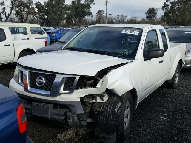 1N6BD0CT8FN741878 - 2015 NISSAN FRONTIER S WHITE photo 2