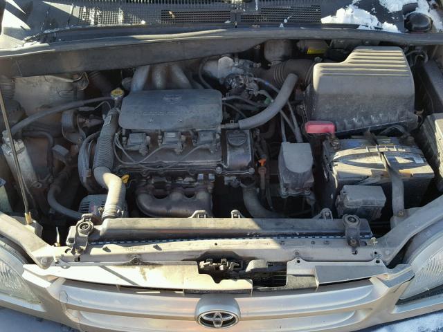 4T3ZF13C7YU260369 - 2000 TOYOTA SIENNA LE GOLD photo 7